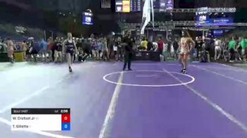 152 lbs Consi Of 64 #1 - Walter Crofoot Jr, New York vs Tayten Gillette, Idaho