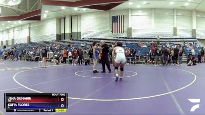 127 lbs Cons. Round 3 - Jena Gumahin, MO vs Sofia Flores, IL