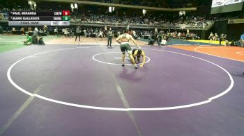 5A 190 lbs Cons. Semi - Mark Gallegos, Canyon Randall vs Paul Miranda, Carrollton Creekview