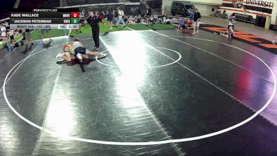 157 lbs 5th Place Match - Kade Wallace, Montana vs Jackson Peterman, Oregon