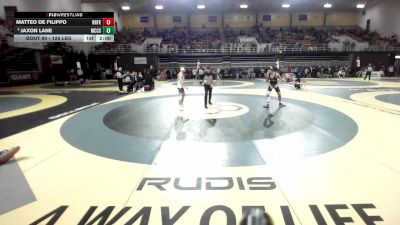 126 lbs Round Of 32 - Matteo De Filippo, Norfolk Academy vs Jaxon Lane, McCallie School