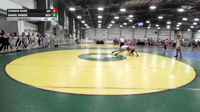 135 lbs Rr Rnd 3 - Connor Gore, Capital City Wrestling Club - MS vs Daniel Rineer, Wayne Danger - MS
