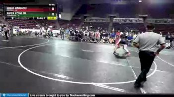 W-152 lbs Round 1 (16 Team) - Celia Zingaro, Indiana vs Piper Fowler, Tennessee