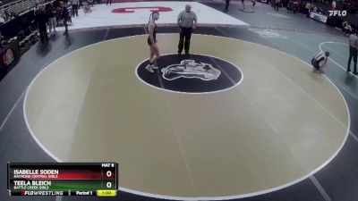 Cons. Round 1 - Isabelle Soden, Raymond Central Girls vs Teela Bleich, Battle Creek Girls