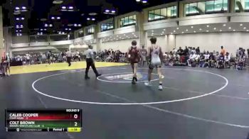 113 lbs Round 9 (10 Team) - Caleb Cooper, Fight Barn vs Colt Brown, Braves Wrestling Club