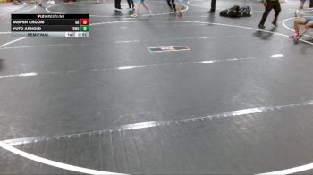 138 lbs Semifinal - Yuto Arnold, The Storm Wrestling Center vs Jasper Croom, Grappling House