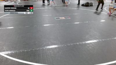 138 lbs Semifinal - Yuto Arnold, The Storm Wrestling Center vs Jasper Croom, Grappling House