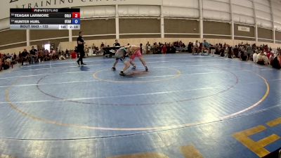 132 lbs Cons. Round 5 - Teagan Larimore, Colorado vs Hunter Hurl, Utah