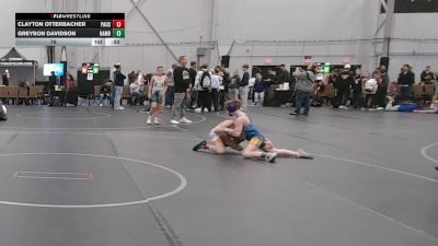76 lbs Finals (2 Team) - Clayton Otterbacher, Team PA/USA vs Greyson Davidson, Hammers