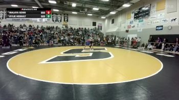 125 lbs Champ. Round 1 - Rylie Heibult, Campbell County vs Malaya Goss, Douglas