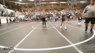 80 lbs Quarterfinal - Lukas Lomeli, Shelton Wrestling Academy vs Niko Proctor, Henryetta Knights Wrestling Club