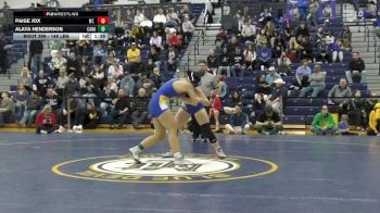 148 lbs Final - Paige Jox, Mt. Lebanon vs Alaya Henderson, Canon-McMillan