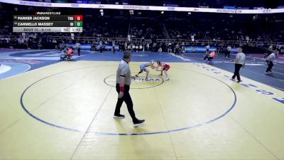 II-110 lbs Champ. Round 1 - Parker Jackson, Tioga vs Carmello Massey, Red Hook