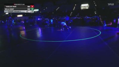 105 lbs Champ. Round 2 - Naelah Naki, Westlake Wrestling Club vs Bella Dent, WOW