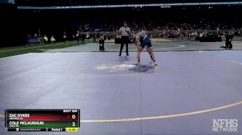 D3-175 lbs 5th Place Match - Zac Dykes, Armada HS vs Cole McLaughlin, Yale HS