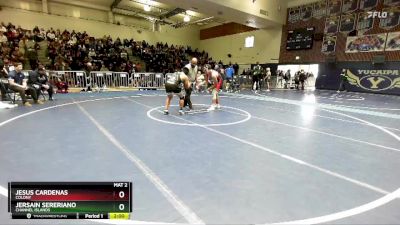 175 lbs Champ. Round 1 - Jesus Cardenas, Colony vs Jersain Sereriano, Channel Islands