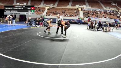 138-D1 Quarterfinal - Damian Quintanilla, Hamilton High School vs Jose Moreno, Kofa High School