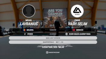 Mihail Lavraniuc vs Omar Vash Selim 2026 UIJJ OCEAN TRIAL MILANO