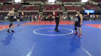 172 lbs Semifinal - Isiah Haugen, Coyote Wrestling Club vs Ira Moore, Havre Wrestling Club