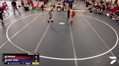 132 lbs Cons. Round 7 - Jet Brown, MO vs George Jones, WI