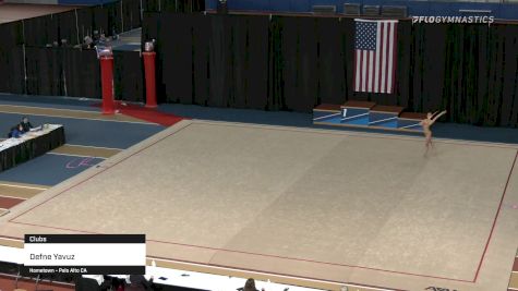 Defne Yavuz - Clubs - 2021 Rhythmic Elite Qualifier