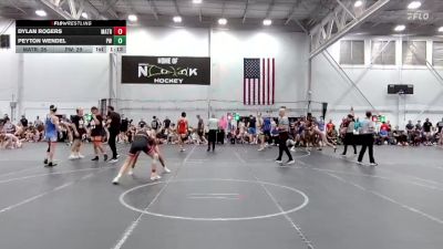 115 lbs Round 2 (6 Team) - Peyton Wendel, Prestige Worldwide vs Dylan Rogers, Mat Assassins Red
