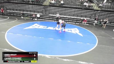 160 lbs Cons. Round 6 - Owen Seeley, Viewmont vs Camden Eckhardt, Maple Mountain High School