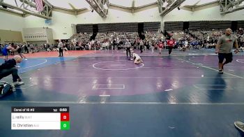 96-I lbs Consi Of 16 #2 - Jaedon Reilly, Buxton (NJ) vs Dominick Christian, Alliance Wrestling Club