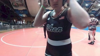 235 kg Rr Rnd 1 - Olivia Carroll, Minisink Valley vs Rose Trzepaczka, Shenendehowa
