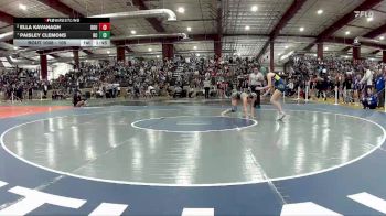 105 lbs Quarterfinal - Paisley Clemons, Boulder City vs Ella Kavanagh, Douglas