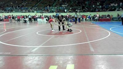 92 lbs Round Of 16 - Andrew Stockton, Cashion Wrestling vs Drake Sheffield, Lincoln Christian