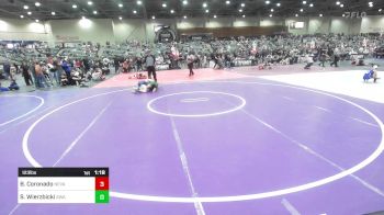 123 lbs Rr Rnd 2 - Bella Coronado, Nevada Elite vs Sage Wierzbicki, Swamp Monsters WC