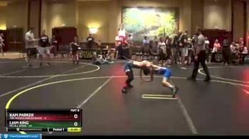 52 lbs Round 1 (6 Team) - Kam Parker, The Untouchables Black vs Liam King, MO All Stars