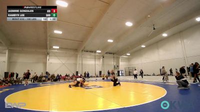 190 lbs Rr Rnd 1 - Jasmine Gonzales, Altus Girls vs Kambyr Lee, Sand Springs JH Girls