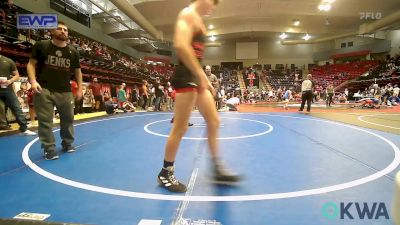 126 lbs Consi Of 8 #1 - Zaden Lowe, Barnsdall Youth Wrestling vs Dallas Lamb, Skiatook Youth Wrestling