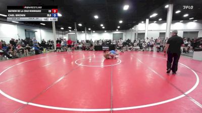 140 lbs Mathew De La Cruz Rodriguez, Colorado vs Cael Brown, Pennsylvania Red