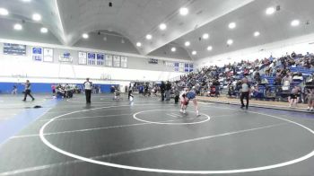 125 lbs 3rd Place Match - Isabella Campos, Chaparral vs Kenslie Watts, San Clemente