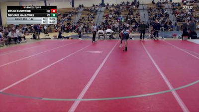 149 lbs Cons. Round 2 - Dylan Louwagie, Southwest State vs Michael Galloway, Harper CC