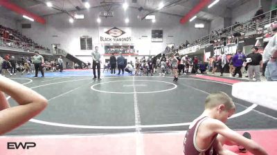 52 lbs Rr Rnd 3 - Lachlan Lindsey, Spartan Wrestling Fort Smith vs Moxin Hammans, Warner Eagles Youth Wrestling