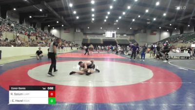 135 lbs Consolation - Reid Solum, Lumpkin County Wresting vs Cole Hezel, Roundtree Wrestling Academy