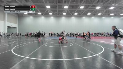 120 lbs Round Of 32 - Kane Drake, FL vs Evan Baker, TX