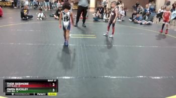 46 lbs Round 5 (8 Team) - Josiah Salazar, Ares Black vs Kyan Keys, Ares Red