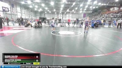 117 lbs Quarterfinal - Quinn Salois, North Montana WC vs Brighton Somes, Newberg Mat Club