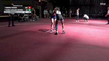 135 lbs Round 3 - Emerie Parkes, Sumner-Fredericksburg vs Acasia Lukalaba Ndomba, Iowa City Liberty