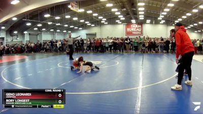 49 lbs Cons. Round 1 - Rory Longest, Ranger Wrestling Club vs Geno Leonardi, Hampton