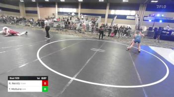 116 lbs Consi Of 32 #2 - Ramona Reinitz, Team Aggression vs Taylor McGuire, Swamp Monsters