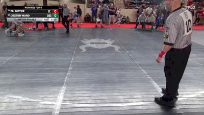 115_B lbs Quarterfinal - Eli Meyer, St. Marys vs Dexter Ward, Chestnut Ridge