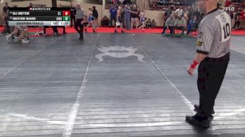 115_B lbs Quarterfinal - Eli Meyer, St. Marys vs Dexter Ward, Chestnut Ridge