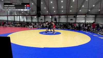 Junior Boys GR - 144 lbs Champ. Round 3 - Jaxon Harada, OR vs Kovi Lefkowitz, OR