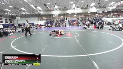 165 lbs Cons. Semi - Bridger Hall, Providence (Mont.) vs Cameron Hargrove, William Penn (Iowa)